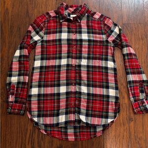 {American Eagle} Soft Flannel Shirt Women's Boyfriend Fit Plaid
